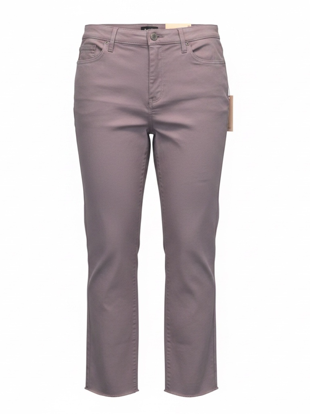 NYDJ Sheri Slim Ankle Fray Hem Jeans, Arctic Dusk, Sz 12